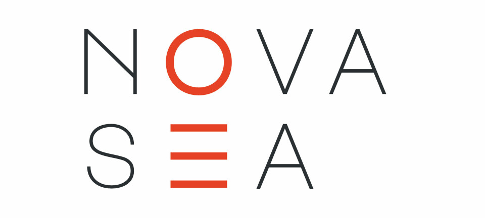 Nova Sea logo tilpasset labrador